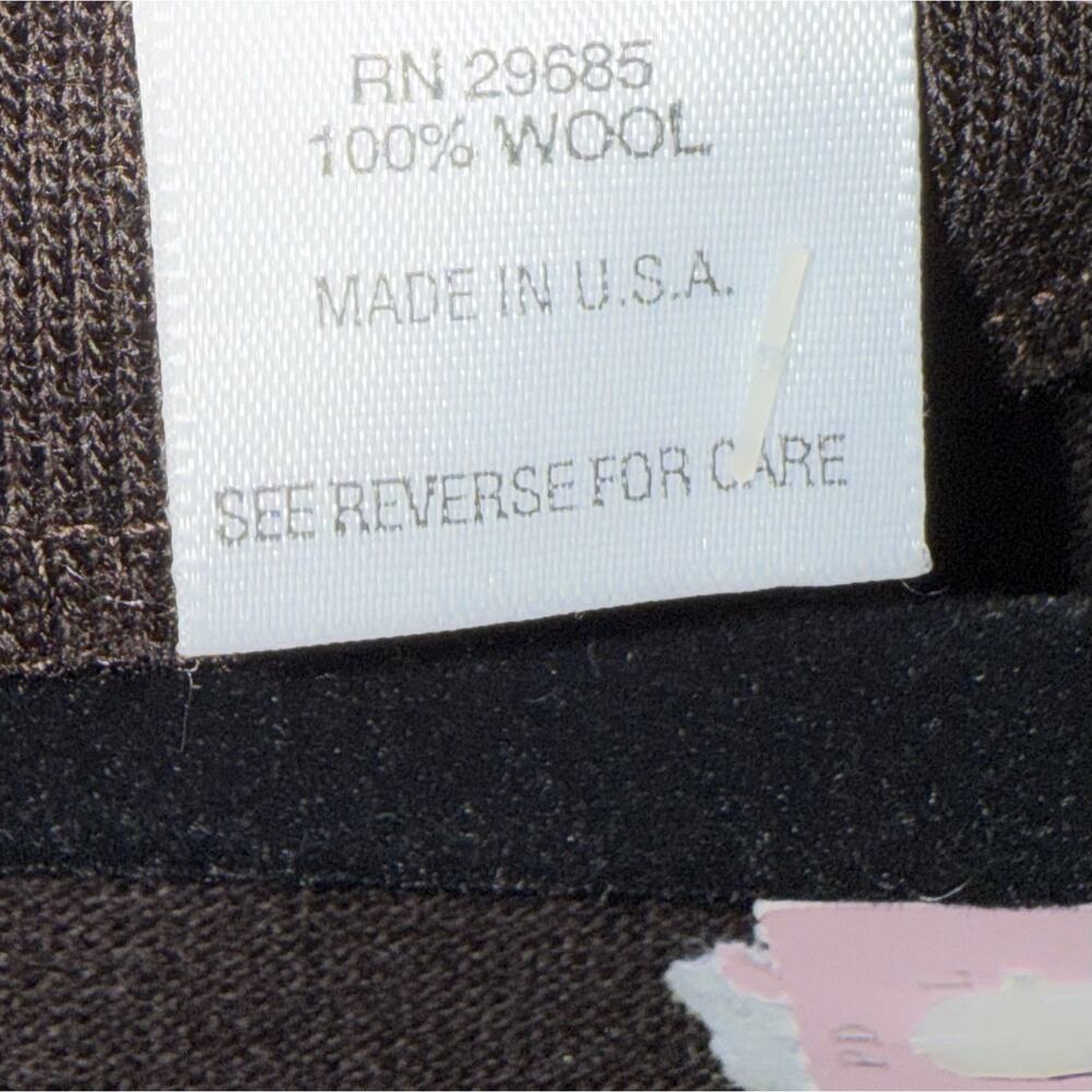 NWT Pendleton Brown 100% Wool Button Up Long Sleeve Long Cardigan Size Medium‎ - Picture 4 of 7